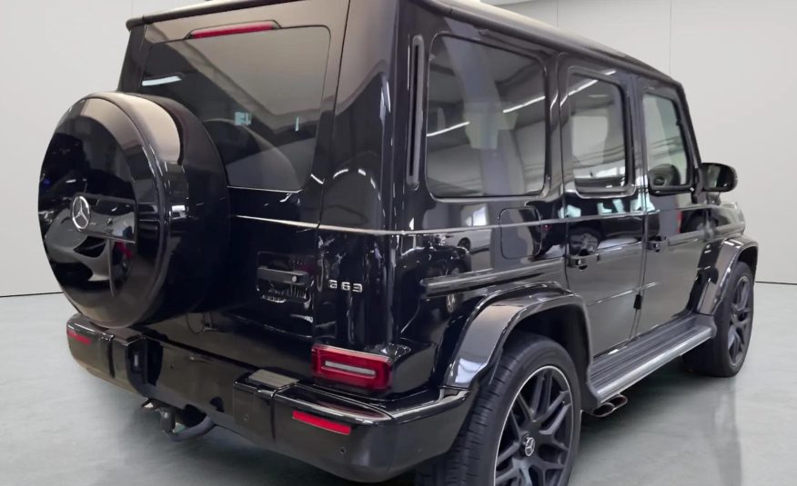 2022 Mercedes-Benz G63 AMG Red SR2 Leather Carbon