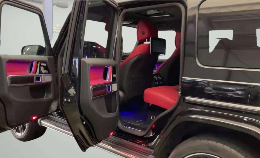 2022 Mercedes-Benz G63 AMG Red SR2 Leather Carbon