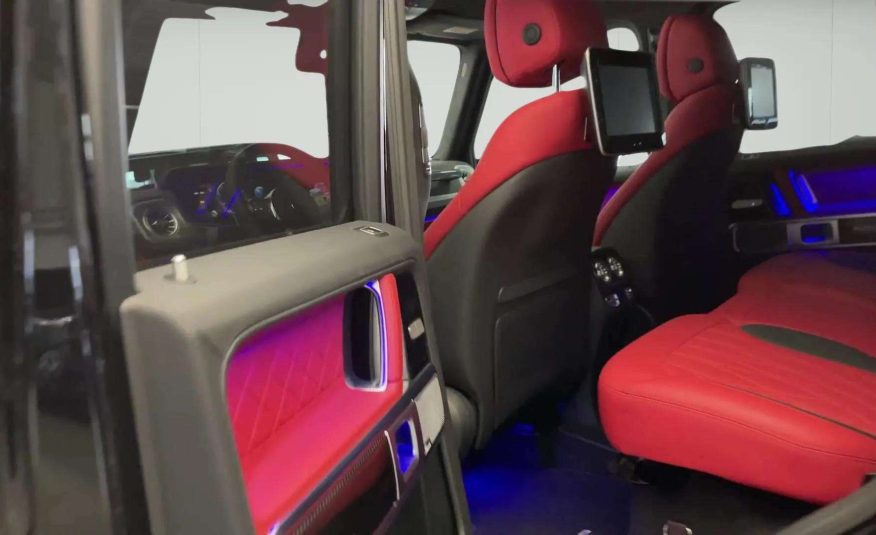 2022 Mercedes-Benz G63 AMG Red SR2 Leather Carbon